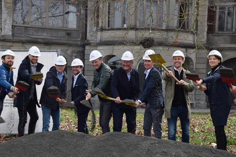 Spatenstich fürs RathausQuartier Hohenems erfolgt