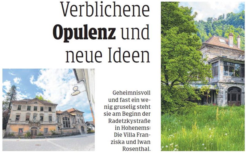 Verblichene Opulenz und neue Ideen