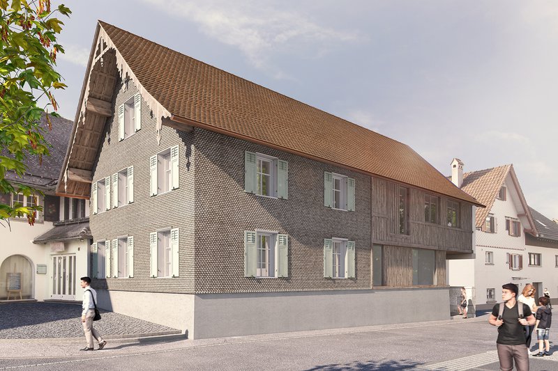 Zentrumsentwicklung Wolfurt - erstes bauliches Signal
